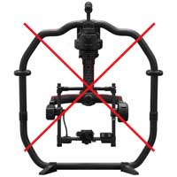 Ukončené modely stabilizátorů a kamer