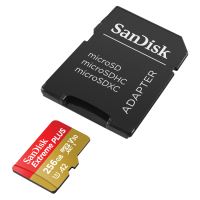 SanDisk Extreme PLUS microSDXC 256GB + SD Adapter A2 C10 V30 UHS-I U3 (3)