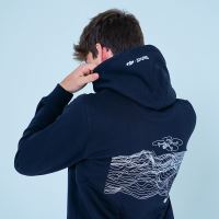 Mikina SKY NAVIGATOR černá s kapucí (5)