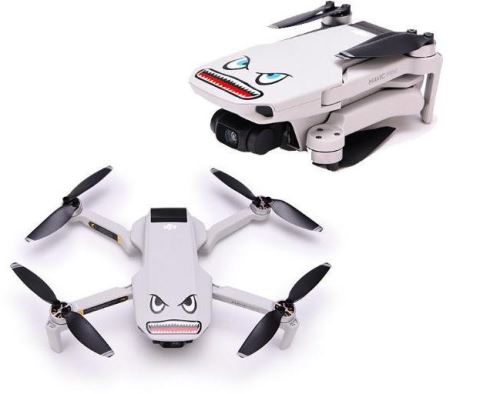 Samolepka na dron a baterie
