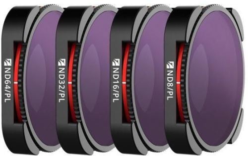 Freewell sada čtyř polarizačních ND filtrů Bright Day pro GoPro HERO9 a HERO10 Black