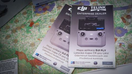 Mapa TELINK DJI FLY (papírová verze)