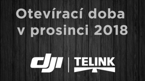 Vánoční otevírací doba DJI TELINK
