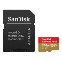 SanDisk Extreme PLUS microSDXC 256GB + SD Adapter A2 C10 V30 UHS-I U3 (2)