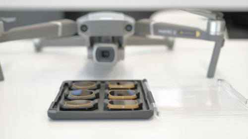 Proč používat ND (šedé) filtry při natáčením s dronem