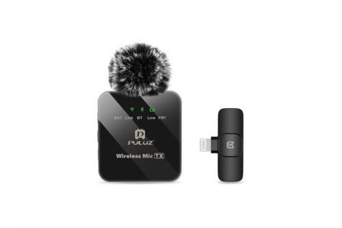 2.4GHz Lightning Wireless Lavalier Microphone (With Battery)