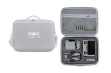 DJI Mini 5 Pro - Šedé PU pouzdro na rameno pro DJI Mini 5 Pro (DJI RC 2 / RC-N3)