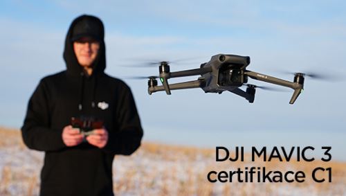 DJI získal jako první výrobce dronů certifikát C1, co to znamená v praxi?