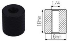 1/4&quot; Female to 1/4&quot; Female otvor pro šroub