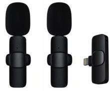 2v1 Lightning Lavalier Wireless Microphone (vč. Aku)