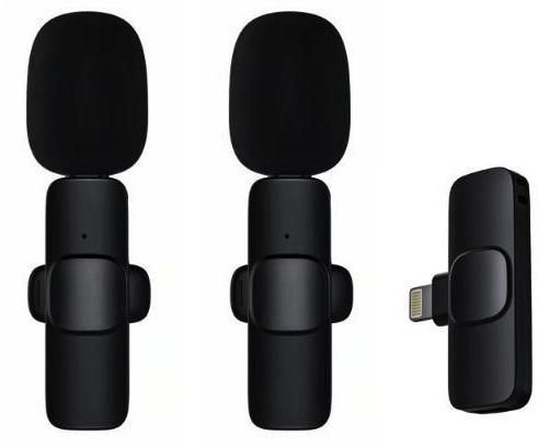 2v1 Lightning Lavalier Wireless Microphone (vč. Aku)