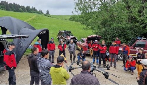 Testy DJI Flycart 30 v Nízkých Tatrách pro potřeby Horskej záchrannej služby (HZS)