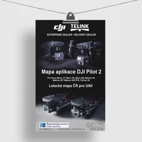mapa DJI Pilot 2 / Letecká mapa - TELINK, spol. s r.o.
