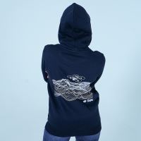 Mikina SKY NAVIGATOR černá s kapucí (6)