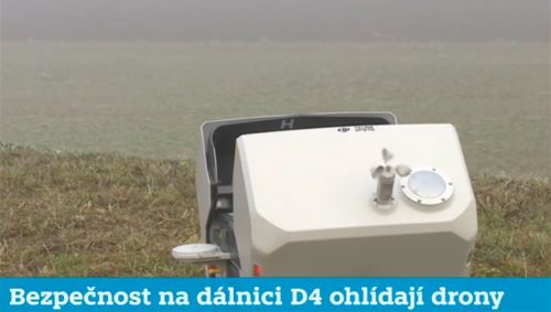 Příprava zavedení komplexního bezpilotního dohledu nad provozem dálnice D4