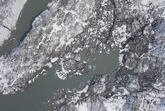 Monitoring climate change impact on a glacier with a drone