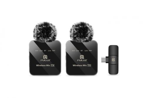2in1 2.4GHz Type-C Wireless Lavalier Microphone (With Battery)