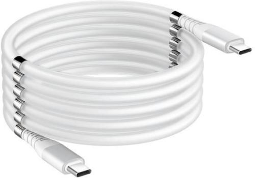 Magnetický samonavíjecí USB nabíjecí kabel (Type-C to Type-C)(180cm)